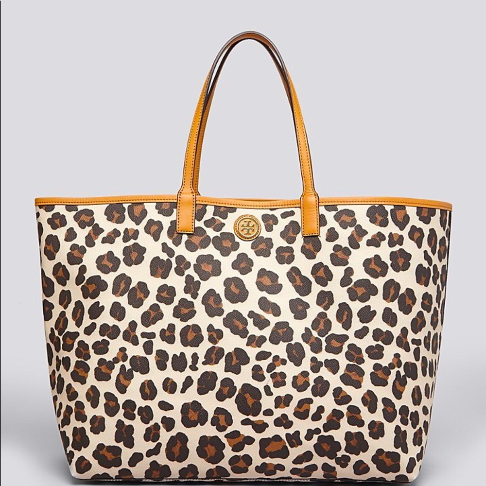 Tory Burch Leopard Tote
